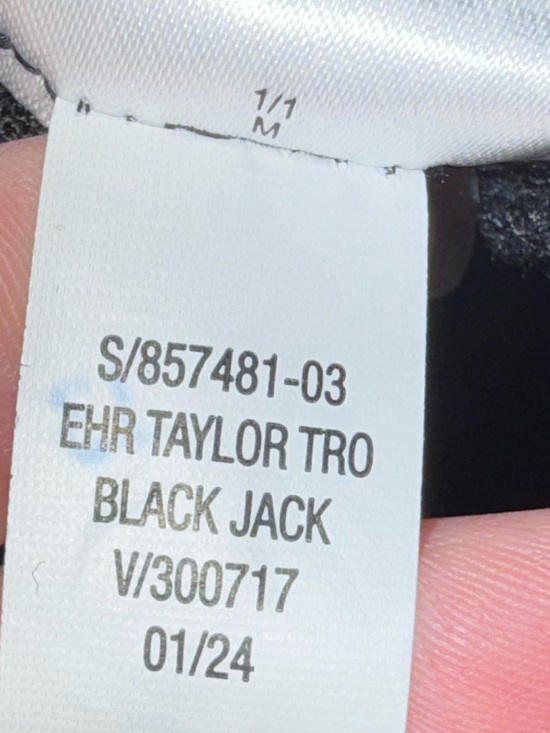 Old Navy Taylor Wide Leg Pants Medium Extra High Rise Linen Blend Black - Picture 9 of 9